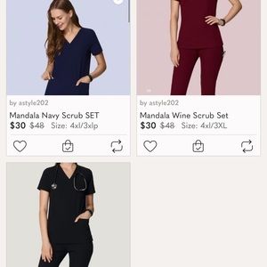 Do not purchase unless you are the buyer who wanted just these three tops!